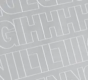 1/2″ Silver Gothic Vinyl Letters/Numbers Set