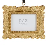 6"  Vintage Photo Frame Ornament