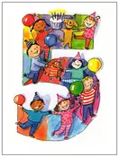 5th Birthday Card