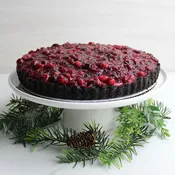 10" Uncut Cranberry Mascarpone Tart (Seasonal)