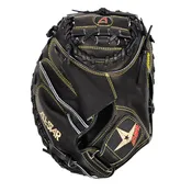 All-Star Pro Elite 35" Baseball Catcher's Mitt CM3000BK Custom Broken In Game Ready