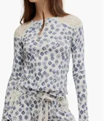 Free People Made You Blush Layering Top