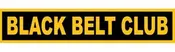 BLACK BELT CLUB  PATCH
