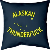 Alaskan Thunderfuck Pillow Cover by Upper Playground