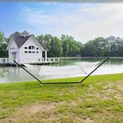 Captain DURACORD® Rope Hammock with TRI-BEAM® Hammock Stand and Optional Pillow