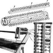 Leclerc Sectional Warp Beam, 1" or 2" Sections