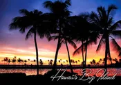 25-Pack Big Island Hawaii Postcards Anaehoʻomalu Sunset 5x7