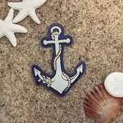 Anchor Water Bottle Stickers - 3.75 Inch, Weatherproof & Scratch Proof Vinyl