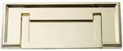 Atlas Campaign Rope Drop Pull 381-PB Polished Brass 3" Pull