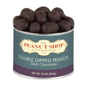 Double Dipped Dark Chocolatey Peanuts 10 oz.
