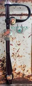 Antique Square Sunflower Dark Headstall