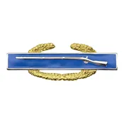 Army Badge: Master Combat Infantry Badge, Regulation Size, Mirror Finish
