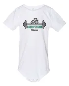 CFF - BELLA + CANVAS Infant Jersey One Piece | Cadens Farm Fitness True Logo