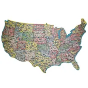 America the Wonderland Jigsaw Puzzle - 1,000 Pieces