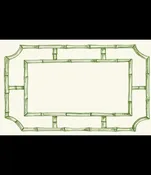 Alexa Pulitzer Bamboo Lattice Place Card