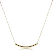 16" Necklace Gold Bliss Bar Smooth [N16GBBSMOG]
