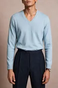 Carlton Cashmere V-Neck Sweater