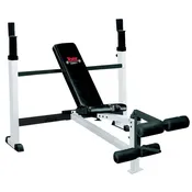 FTS Adjustable Olympic Combo Bench with Leg Developer