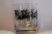 Cattle Farm Ranch whiskey glass tumblers The Babysitter