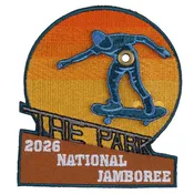2026 National Jamboree The Park Skate Spinner     Patch
