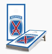10th Mountain Division Cornhole Game Set | Board &amp; Bags