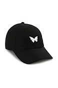 Black Butterfly Small Fit Performance Hat