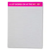 A Lot Going On Large Notepad