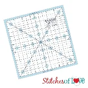 7.5" by 7.5" Lori Holt Cute Cuts Trim-It Ruler