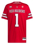 Adidas Texas Tech #1 Premium Jersey with Mahomes Logo