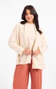 Alessia Shawl Collar Open Coat