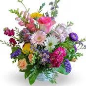 Country Charm Flower Basket