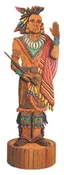 4 Foot Indian with Peace Pipe Plan