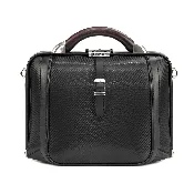 Black Leather New TECH Small Shoulder Bag by Artphere