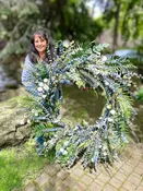 Neutral Eucalyptus Wreath — Naturally Country | Norwalk, Ohio