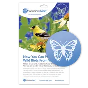 Butterfly UV Window Decals - Classic Series