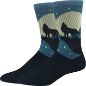 Active Wolf Howl Socks