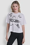 1989 NOTEBOOK SCRIBBLE GRAPHIC TEE