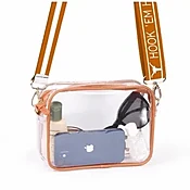 Bridget Clear Purse with Collegiant Strap