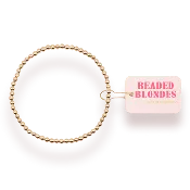 3mm Gold Beaded Bracelet