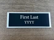 Riverside Country Club - Board Member Photo Plate