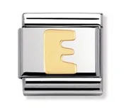 Authentic Nomination Gold Letter - E