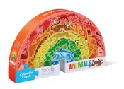 100 Pc Rainbow Animals