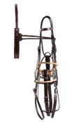 Advanced Gag Bridle Rawhide
