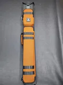 3 Seconds Olive Grey & Orange Pool Case Cue