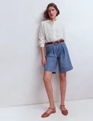 Denim Bermuda Short-Light Vintage