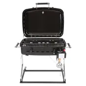 Faulkner Barbeque Grill, Propane; Flame; 12000 BTU; Rectangular