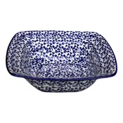 Blue Fern -  Square Bowl