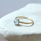 Aquamarine Essential Energy Ring - Calming
