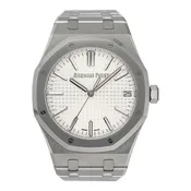 Audemars Piguet Royal Oak 15510ST White Dial Mens Watch Box Papers