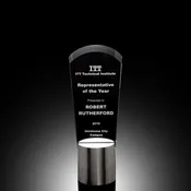 Aluminum Base Empire Glass Award